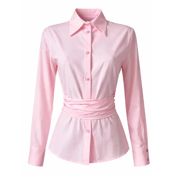 Imperial női rózsaszín nyitott hátú ing