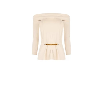 Rinascimento hosszú újjú felső világos bézs