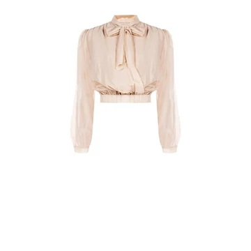 Rinascimento hosszú újjú felső sötét bézs