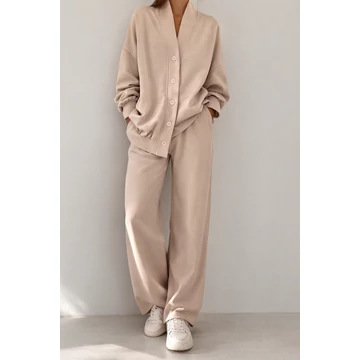 Imperial bézs kardigán