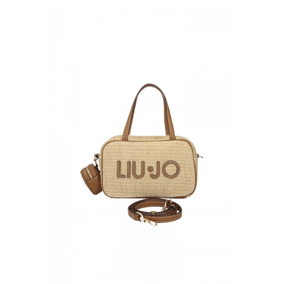 Liu Jo kézi táska krém színű textúrált
