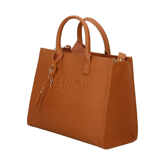  Liu Jo barna kézitáska dombornyomott logóval