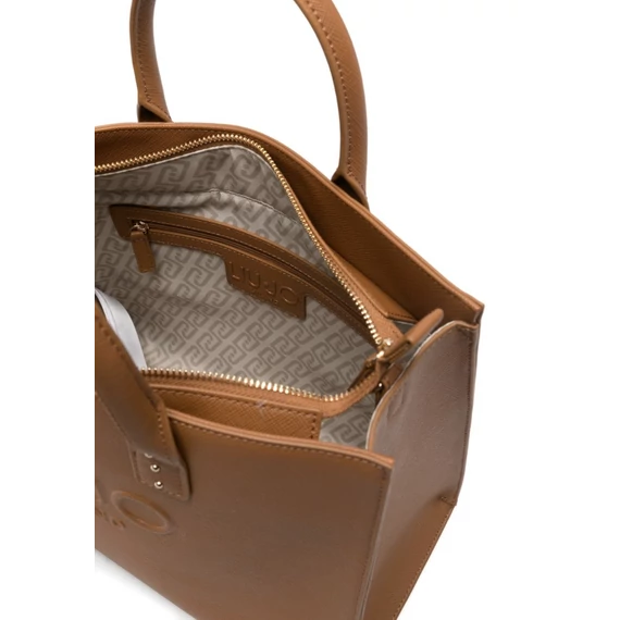  Liu Jo barna kézitáska dombornyomott logóval