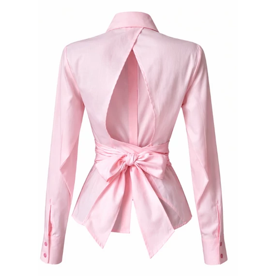 Imperial női rózsaszín nyitott hátú ing 