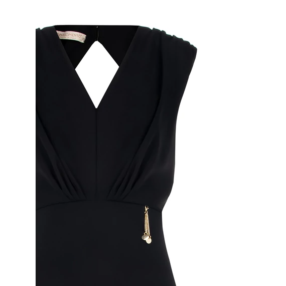 Rinascimento midi ruha fekete