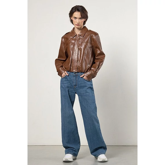 Rinascimento rövid kabát barna