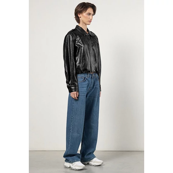 Rinascimento rövid kabát fekete