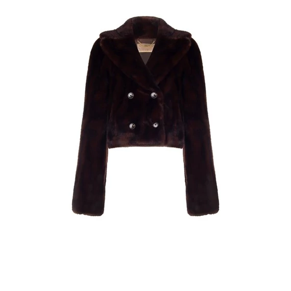 Rinascimento rövid kabát sötétbarna