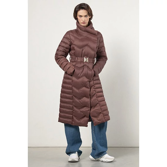 Rinascimento hosszú kabát sötétbarna