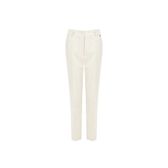 Rinascimento szűk szűrú nadrág világos bézs