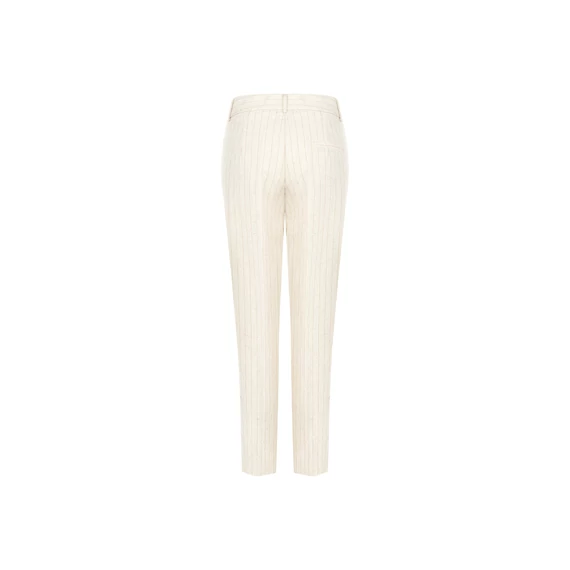 Rinascimento szűk szűrú nadrág világos bézs