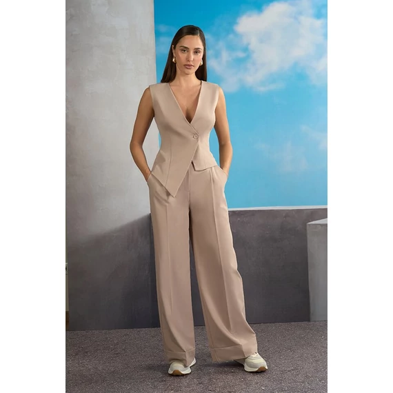 Rinascimento mellény sötét bézs