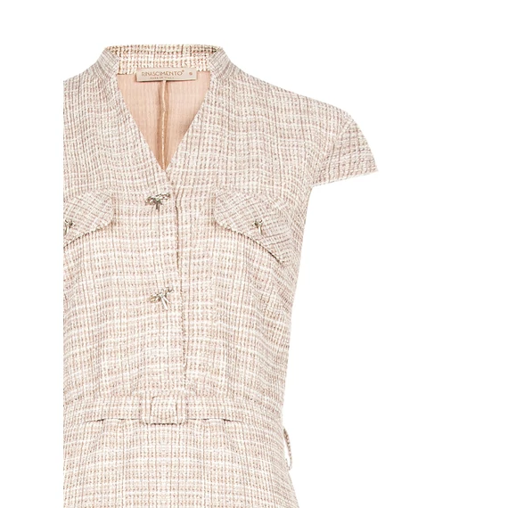 Rinascimento midi ruha világos bézs