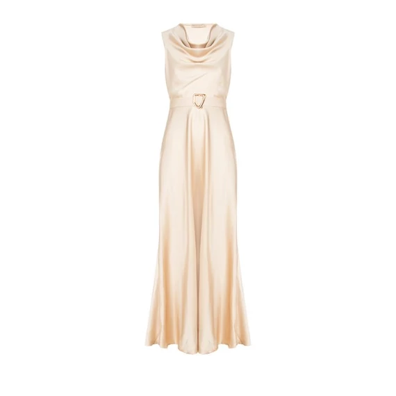 Rinascimento maxi ruha világos bézs