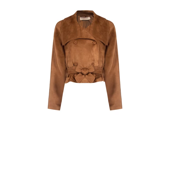 Rinascimento barna megkötős rövid kabát