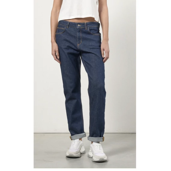 Rinascimento egyenes szárú nadrág tengerészkék