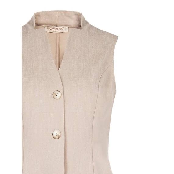 Rinascimento mellény sötét bézs