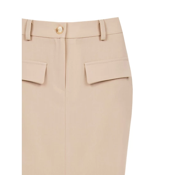 Rinascimento maxi szoknya sötét bézs