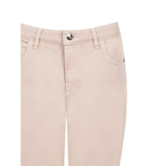 Rinascimento egyenes szárú nadrág sötét bézs