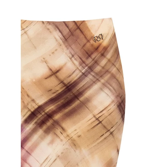 Rinascimento maxi szoknya barna, rózsaszín