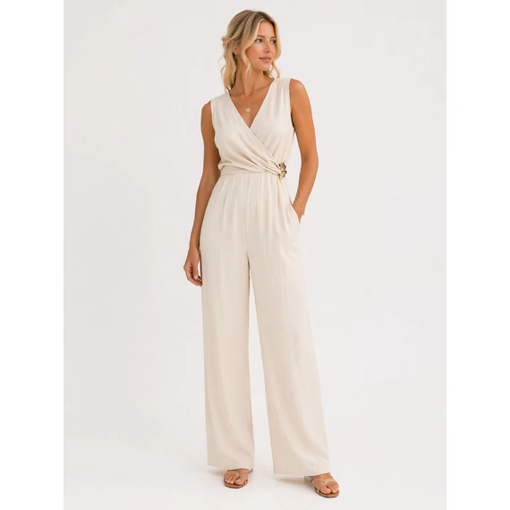 Rinascimento női bézs overál