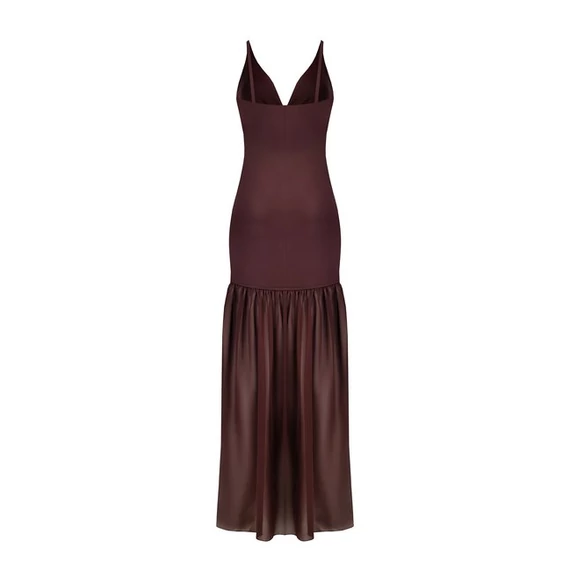 Rinascimento barna ruha fodros alsó résszel